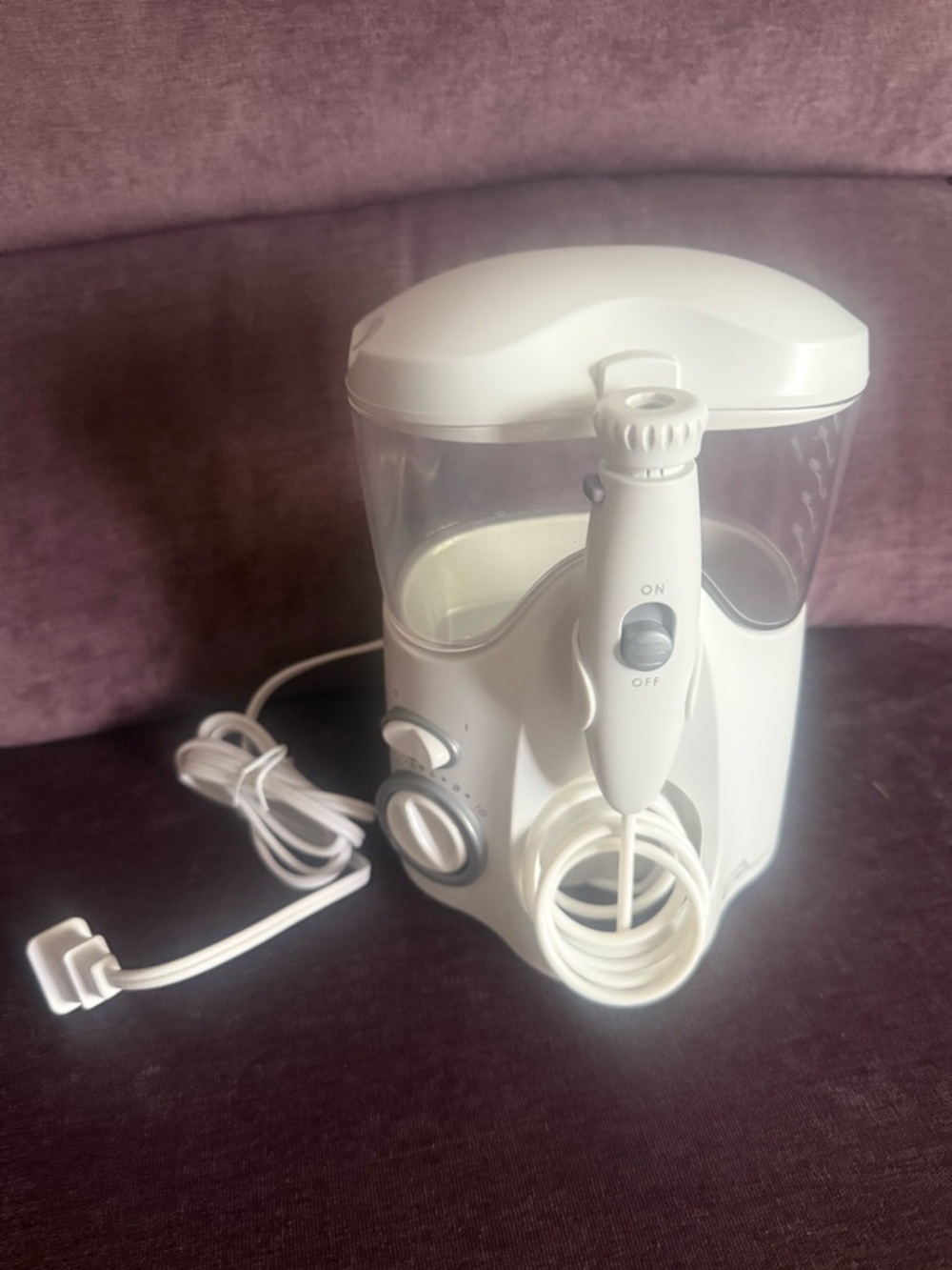 waterpik water flosser. Corded. WP100W20082HU